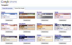 Byt tema i Google Chrome