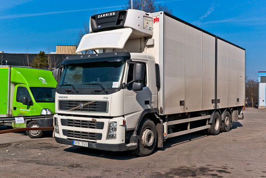 Nuvarande bilen - en Volvo FM9 380