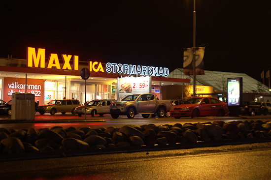 Stormarknad istället för köpcentrum