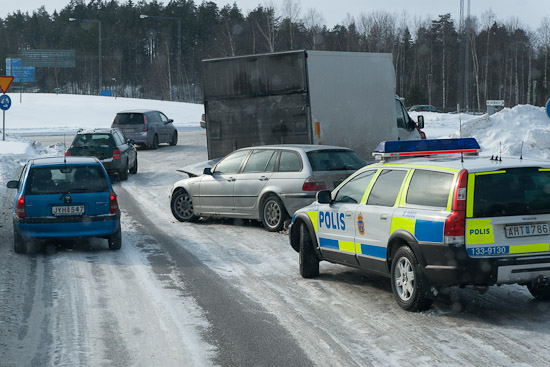 Håll inte på din rätt i trafiken