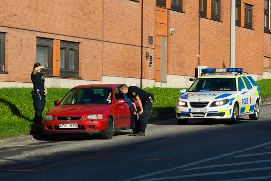 Automatiska poliskontroller