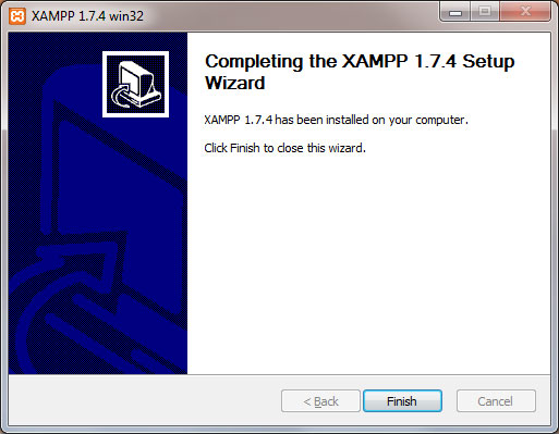 XAMPP installerat på din dator