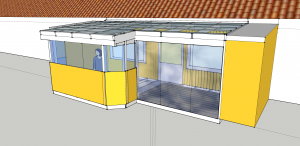 Ritning gjord med Google Sketchup