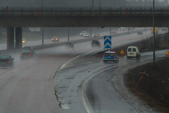 Blåljus istället för blinkers