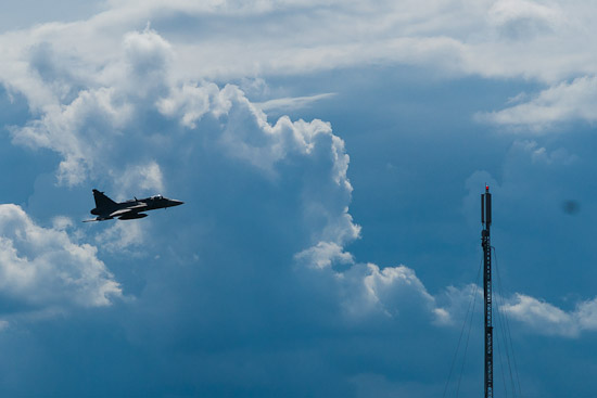 Finalen stod JAS-39 Gripen för