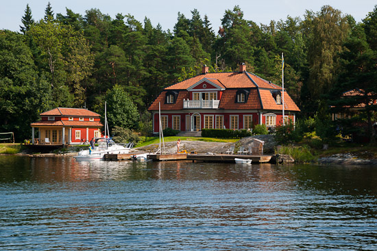 Vackra miljöer längs hela vägen