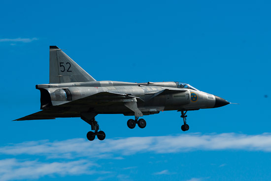 Mest ljud för pengarna bjöd AJS-37 Viggen på