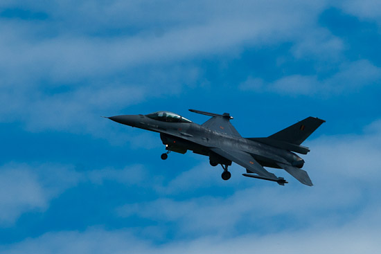 F-16 Fighting Falcon för flyguppvisningar