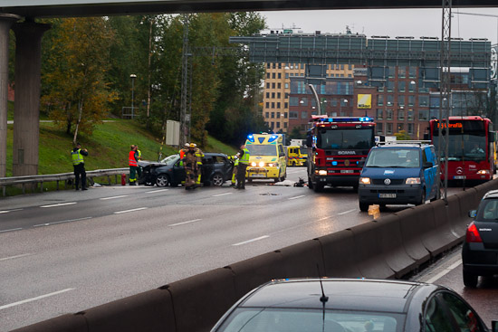 Trafikolycka med personskador