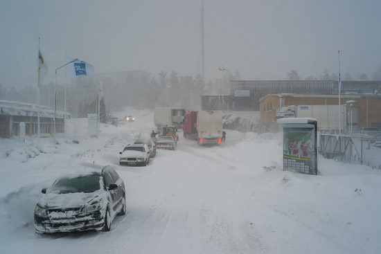 Nästan framme vid mitt andra stopp för dagen