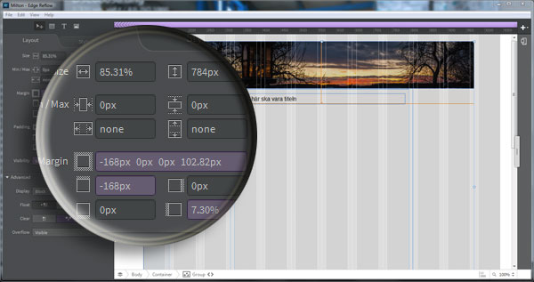 Skapa responsiva layouter med Adobe's Edge Reflow