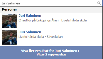 Kopierade profiler på Facebook