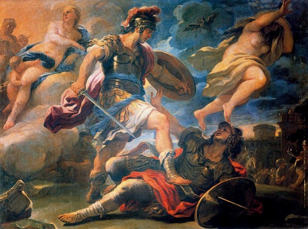 Aeneas och Turnus